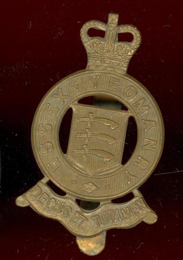 Essex Yeomanry OR's cap badge 