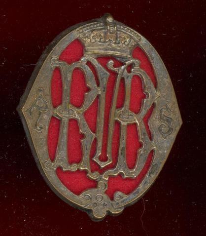 Scottish Queen's Rifle Volunteer Brigade ,Royal Scots Victorian NCO's glengarry badge 