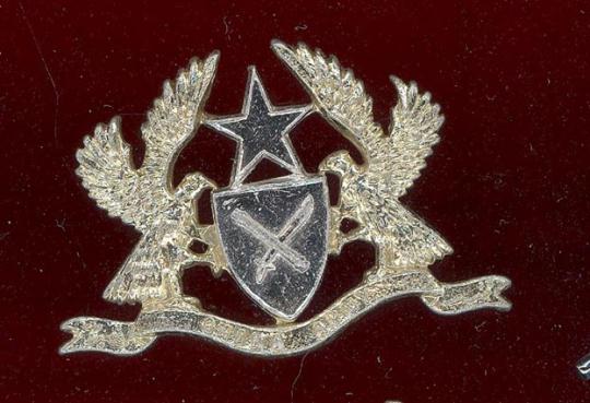 African Ghana Army staybright cap badge