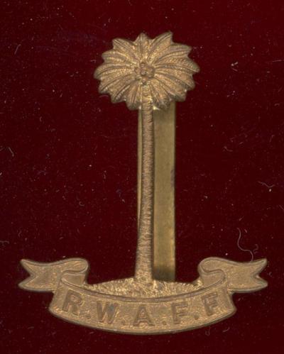 Royal West Africa Frontier Force head-dress badge