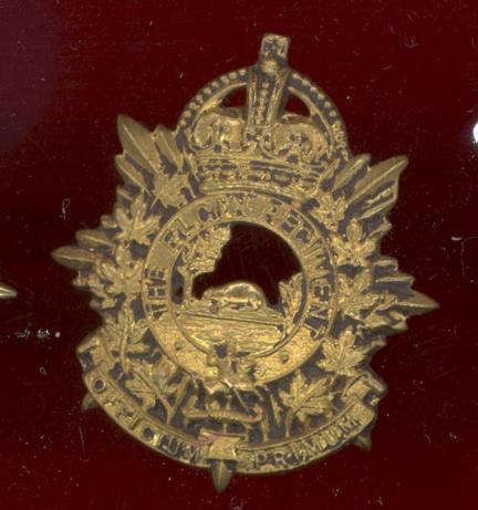 Canadian The Elgin Regiment WW2 cap badge