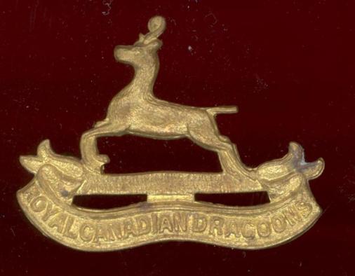 Royal Canadian Dragoons cap badge 