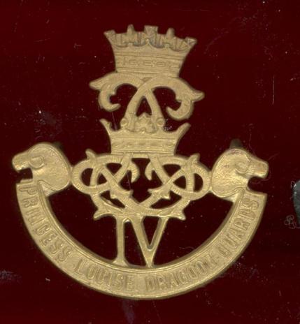 Canadian 4th Princess louise Dragoon Guards cap badge