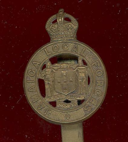 Jamaica Local Forces OR's cap badge