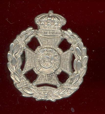 The Rifle Brigade Prince Consort's Own Victorian field service cap badge