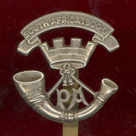 4th/5th Battn. Somerset Light Infantry WW1 OR's cap badge