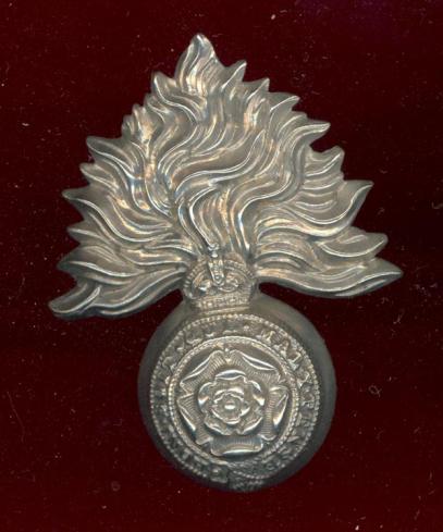 VB Royal Fusiliers City of London Regt. Edwardian OR's cap badge