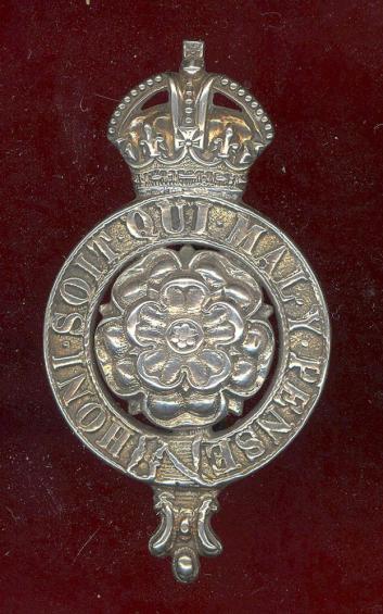 VB Royal Fusiliers (City of London Regiment) musician's band pouch badge