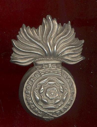 Vol Bn. Royal Fusiliers City of London Regt. Victorian NCO's F.S. cap badge