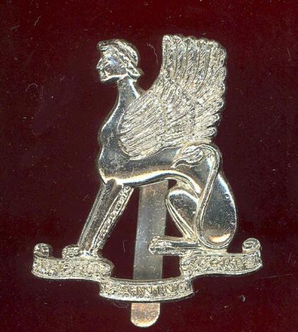 Leeds University O.T.C. staybright cap badge