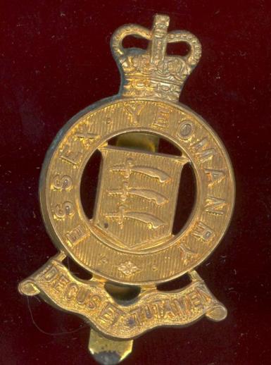 Essex Yeomanry OR's cap badge 