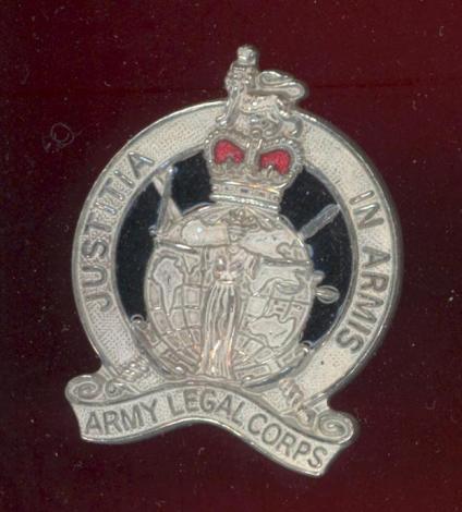 Army legal Corps cap badge