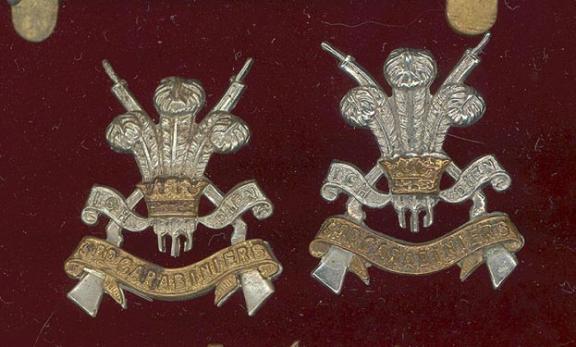 3rd Carabiniers OR's collar badges