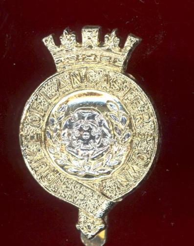 Duke of Lancaster's Own Yeomanry OR's staybright cap badge circa 1954 