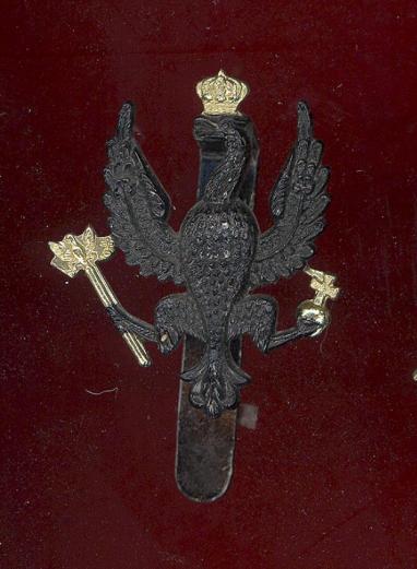 14th/20th King's Hussars staybright cap badge