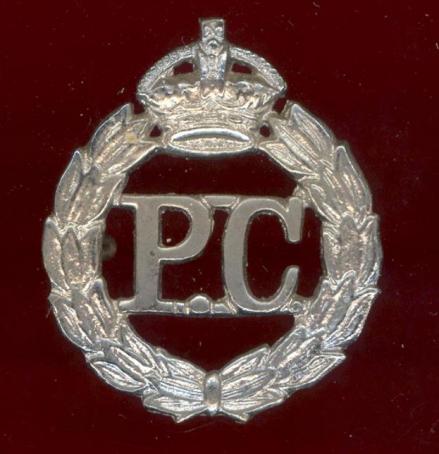 Indian Colonial Police Pakistan Customs cap badge