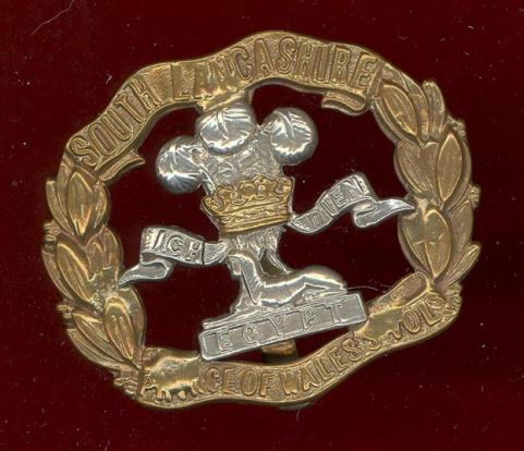 South Lancashire Regt. Prince of Wales Vols OR's cap badge