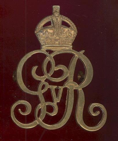 The Norfolk Yeomanry WW1 OR's large cap badge 