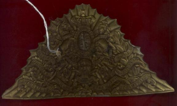 17th Duke of Cambridge's Own Lancers Victorian OR's czapska plate