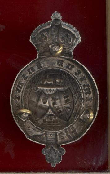 Indian Army Great Indian Peninsula Railway Volunteer Rifle Corps Officer's pouch belt plate