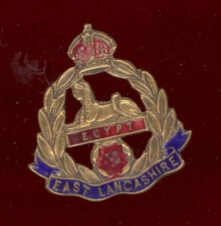 WW1 The East Lancashire Regimental Sweetheart Brooch.