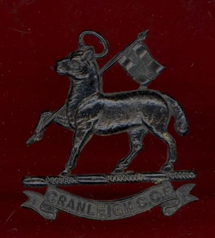 Cranleigh School C.C.F. cap badge