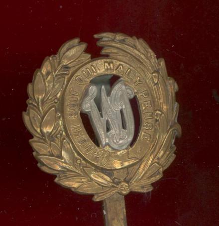 West India Regiment helmet / pagri badge