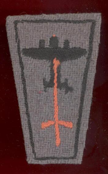 1st Anti Aircraft Division WW2 cloth formation sign