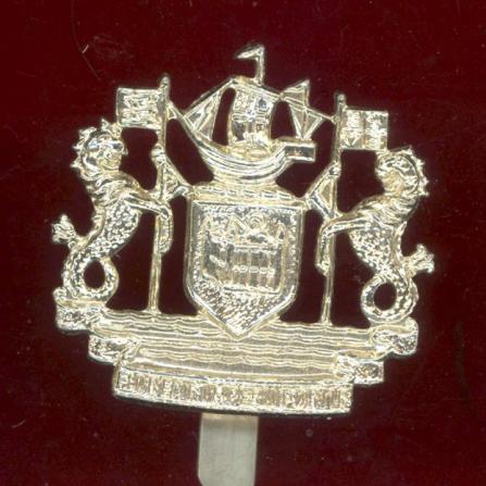 Port of London Authority staybright cap badge