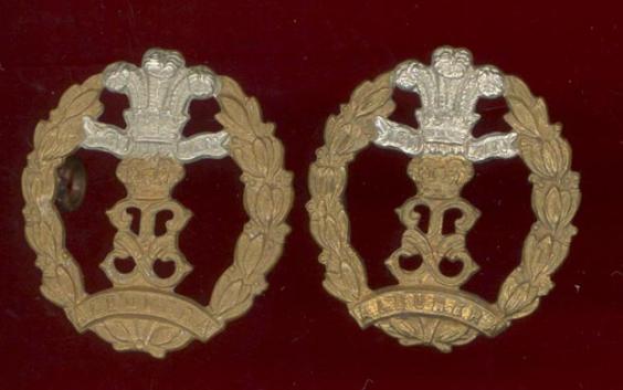 The Middlesex Regiment OR's collar badges