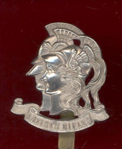 28th County of London Regt. Artist Rifles Officer's / NCO's cap badge 