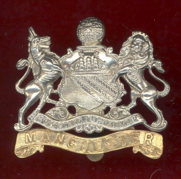 The Manchester Regiment WW1 OR's cap badge