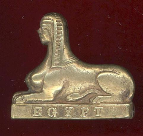Scottish 92nd Gordon Hldrs Regt. of Foot Victorian feather bonnet / sporran badge