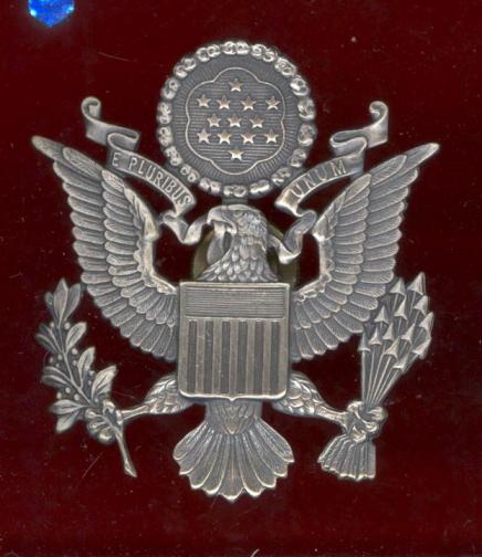 United States Officer's  cap badge
