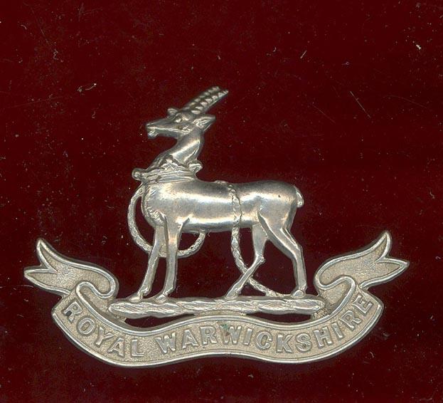 Territorial Battalion , Royal Warwickshire Regiment OR's cap badge