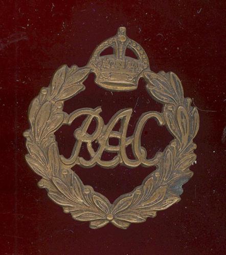 Royal Armoured Corps WW2 beret badge