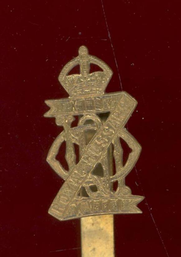 13th/18th Royal Hussars OR's cap badge