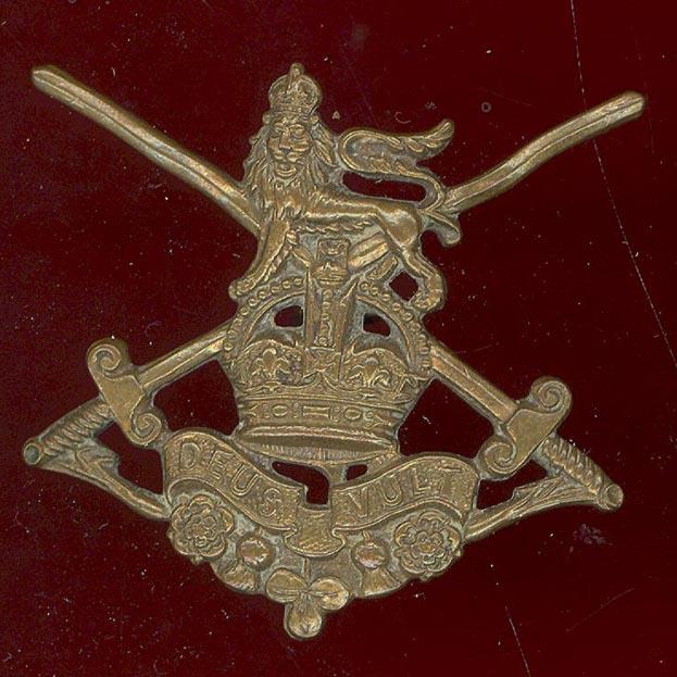 General Service Corps WW2 cap badge