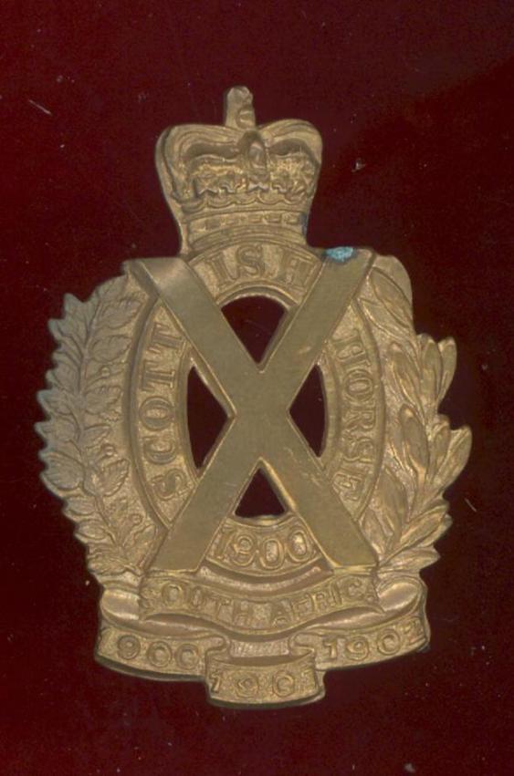 Scottish Horse Yeomanry OR's cap badge