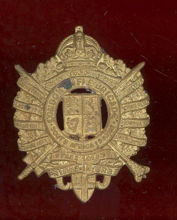 5th City of London Battalion , The London Rifle Brigade cap badge