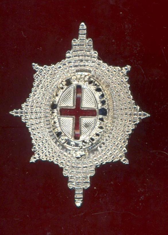 Coldstream Guards Officer's forage cap badge