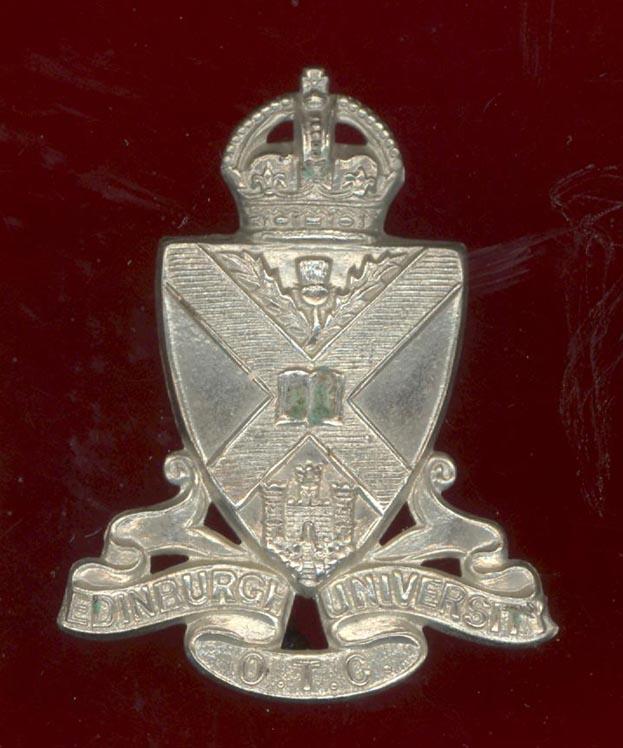 Scottish Edinburgh University O.T.C. sporran badge