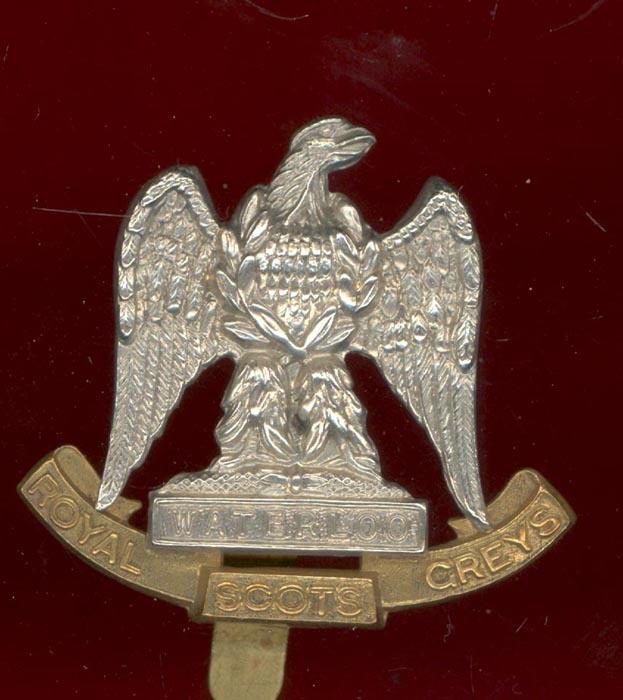 Scottish Royal Scots Greys OR's cap badge