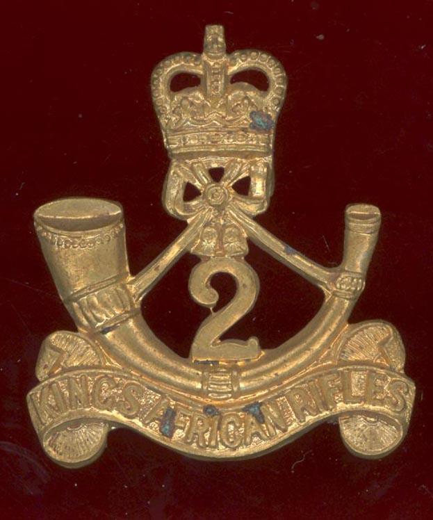 2nd King's African Rifles cap badge