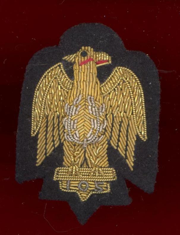 The Blues & Royals All Ranks embroidered Arm badge