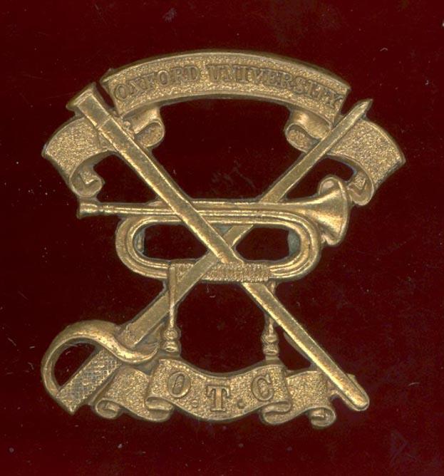 Oxford University Cavalry Section cap badge