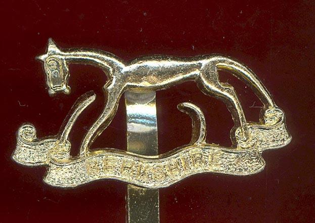 The Berkshire Yeomanry staybright cap badge