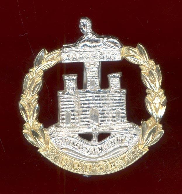 The Dorset Regiment Staybright cap badge
