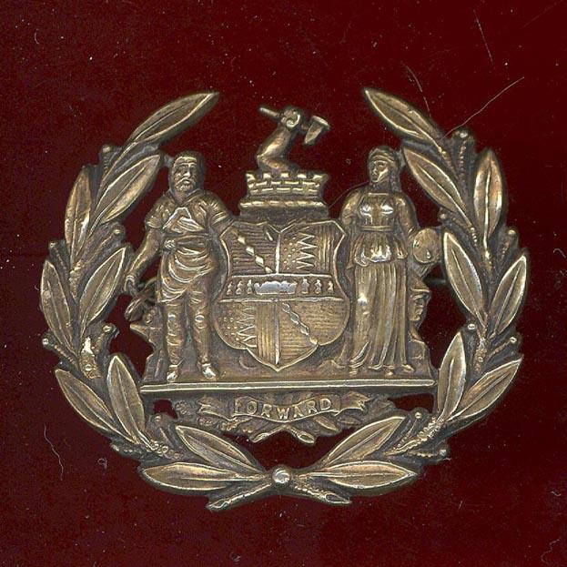 Arms of Birmingham cap badge
