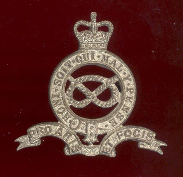 Staffordshire Yeomanry  Q.O.R.R. Officer’s  cap badge.